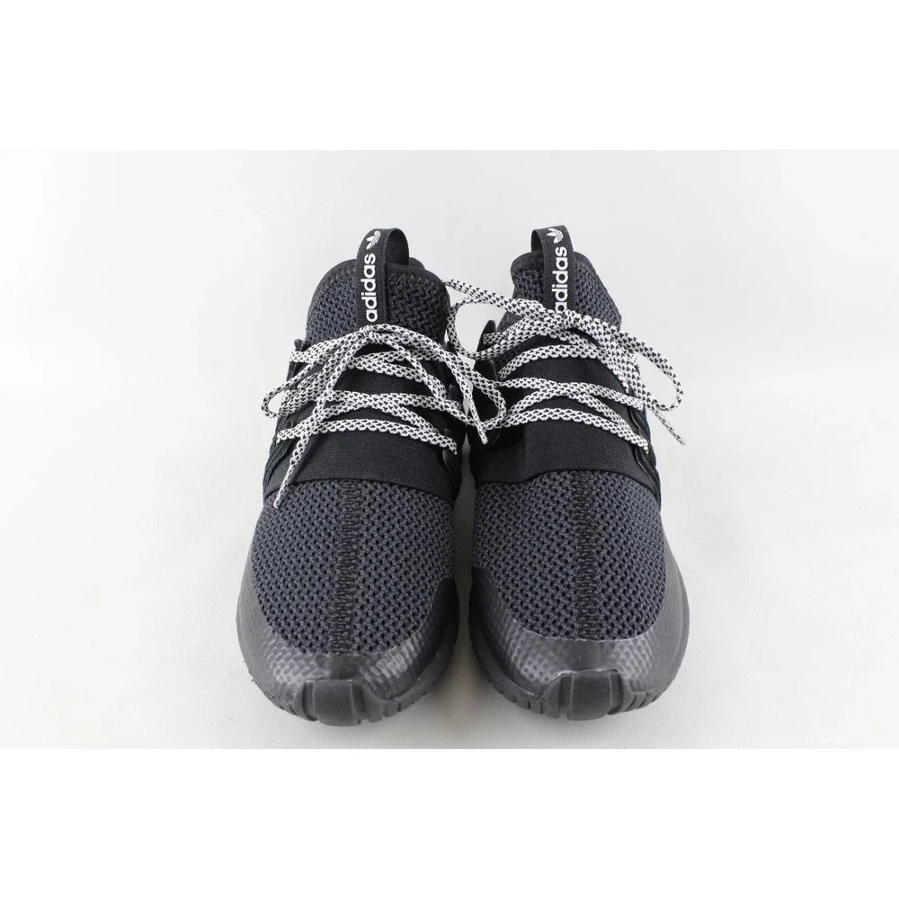 ADIDAS ORIGINALS Tubular Radial Black‎ S76719 Men's shoes SZ 5.5 US